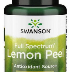 Peel De Limão Full Spectrum 400 Mg 60 Cápsulas Da Swanson Vi