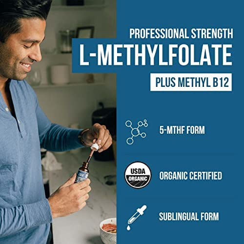 L Metil Folato 15mg Mais Cofator De Metil B12 - Força Profis - Imagem 2