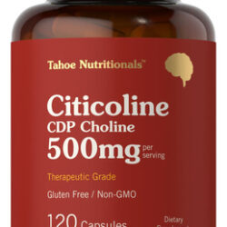 Suplemento Tahoe Nutritionals Citicoline 500 Mg 120 Cápsulas
