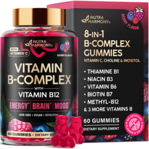 Gomas Do Complexo De Vitamina B Nutraharmony 60 Gomas 2 Mese