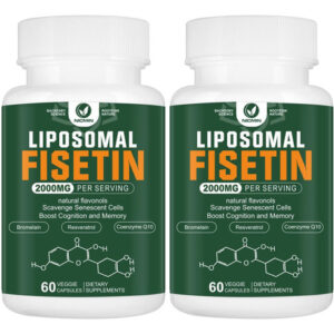 Suplemento De Fisetina Lipossomal Nicmin, 2.000 Mg, Antioxid