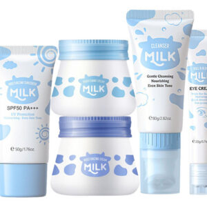 Conjunto De Cuidados Com A Pele Rosarden Milk Face Com Creme