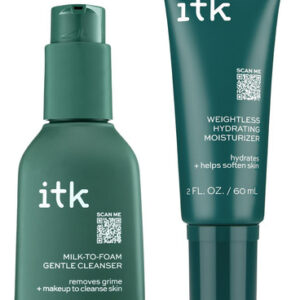 Skincare Itk 2 Em 1, Sabonete Facial Suave De Leite A Espuma
