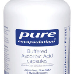 Pure Encapsulations Tamponed Ascorbic Acid Capsules | Vitami