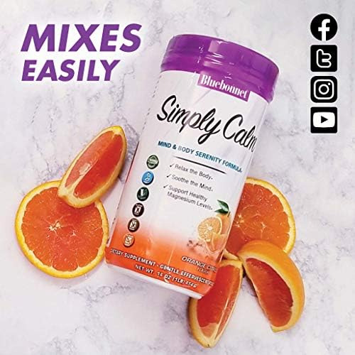 Bluebonnet Nutrition Simply Calm Powder, Para Calma *, Cãib - Imagem 7