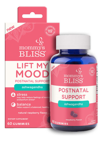 Suplemento Mommy"s Bliss Lift My Mood Apoio Pós-natal