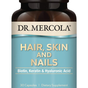 Suplemento Dr. Mercola Para Cabelo, Pele E Unhas 30 Cápsulas