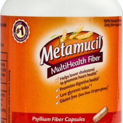 Cápsulas De Fibra Metamucil Multihealth 160 Cápsulas