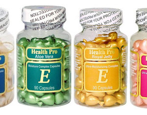 Conjunto De 4 Óleos Para A Pele Com Vitamina E: Abacate/aloe