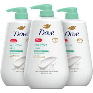 Sabonete Líquido Dove Sensitive Skin Com Bomba De 30,6 Onças