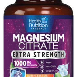 Suplemento Saúde Nutrição Naturals Citrato De Magnésio 1000m
