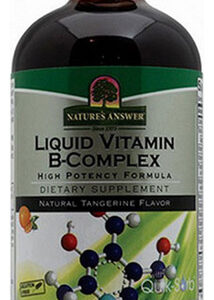 Tangerina Natural Líquida Do Complexo De Vitaminas B, 8 Onça
