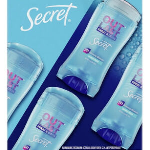 Desodorante Secret Oulast Fresh Clear Gel 73g Pack Com 4