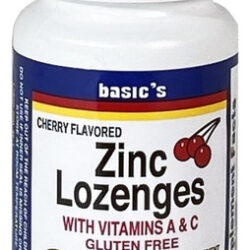 Pastilhas De Zinco Com Vitaminas A E C 50, Cada Uma Com Vita