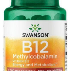 Vitamina B12 Metilcobalamina - Alta Absorção 5000 Mcg 60 Com