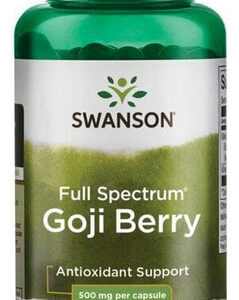 Full Spectrum Goji Berry 500 Mg 60 Cápsulas Da Swanson Vitam