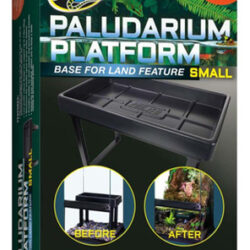 Plataforma Zoo Med Paludarium Preta, 1 Cada/pequena Da Zoo M