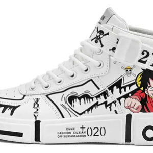 Sapatos De Desporto One Piece, Sapatos De Skate Luffy