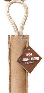 Brinquedo Dura-fused Leather Retriever Stick Para Cães De 15