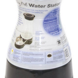 Estação De Água Saudável Para Animais De Estimação Preta/bra