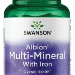 Albion Multi Mineral Com Ferro 100 Cápsulas Da Swanson Vitam