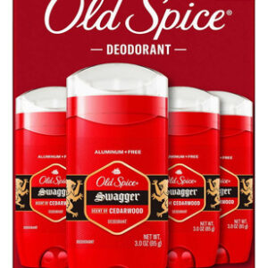 Kit 4 Desodorante Old Spice Swagger Sem Alumínio 85g