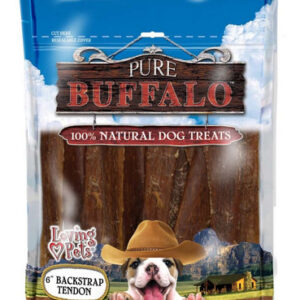 Guloseima Para Cães Loving Pets Pure Buffalo Backstrap Tendo