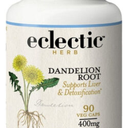 Dandelion Root 90 Cápsulas Da Eclectic Herb