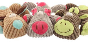 Brinquedo De Pelúcia Tuff Squeaks Para Cães Farm Critter, So
