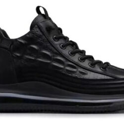 Tênis Com Estampa De Crocodilo Da Moda Masculina,