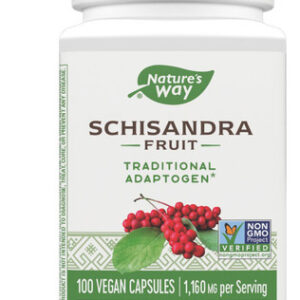 Schizandra Com Frutas 100 Cápsulas (caso De 3) Da Nature's W