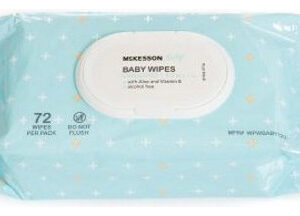 Baby Wipe Soft Pack, Sem Perfume, Pacote De 72 Da Mckesson