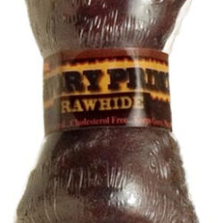 Supreme Knotted Rawhide Bones Bulk, Carne Bovina (1 Unidade/