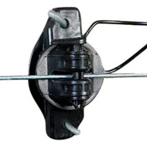 Isoladores Wood Post Pinlock Pretos 25 Unidades Da Gallagher