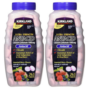 Antiácido Ultra Strength 1000mg 2x265 Comprimidos Importados
