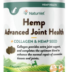 Cápsulas Macias Naturvet Hemp Advanced Joint Health, 1 Cada,