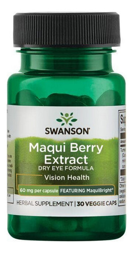 Fórmula De Extrato De Frutas Vermelhas De Maqui Para Olhos S