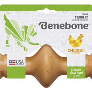 Brinquedo Durável Para Mastigar Cães Benebone Zaggler, Giant