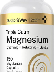 Suplemento Doctor's Way Magnésio Triplo 200mg 150 Cápsulas