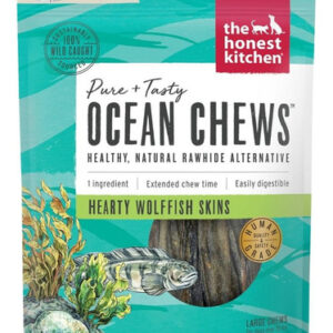 Petiscos Para Cães Ocean Chews Wolf Fish Skins 6 Onças (caix