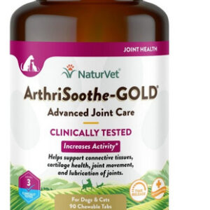 Naturvet Time Release Arthrisoothe Gold Para Mastigar (1 Cad