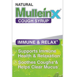 Xarope Para Tosse Mullein-x Immune And Relax 4 Onças Da Natu