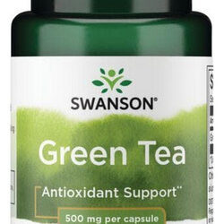 Chá Verde 500 Mg 30 Cápsulas Da Swanson Vitamins