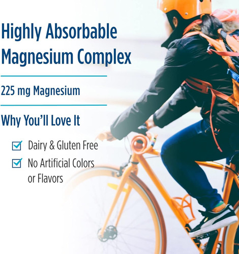 Complexo De Magnésio Nordic Naturals 225 Mg, 90 Cápsulas - Imagem 6