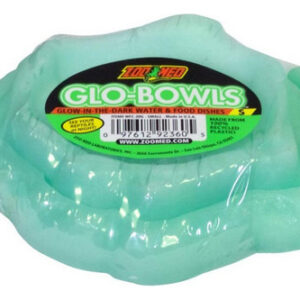 Combinação Zoo Med Glo-bowl Glow In The Dark Bowl Green, 1 C