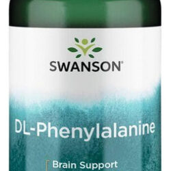 Dl-fenilalanina 500 Mg 100 Cápsulas Da Swanson Vitamins