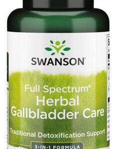 Full Spectrum Herbal Biliar Care 60 Cápsulas Da Swanson Vita