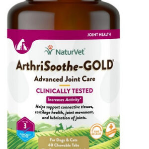 Naturvet Time Release Arthrisoothe Gold Para Mastigar 1 Cada