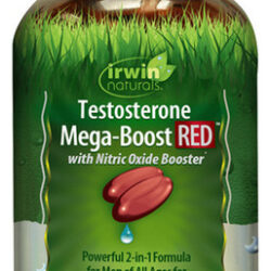 Testosterona Mega Boost Red 68 Cápsulas Gelatinosas Da Irwin