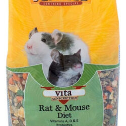 Comida Seca Sun Seed Vita Rat And Mouse Diet 2 Libras Da Sun